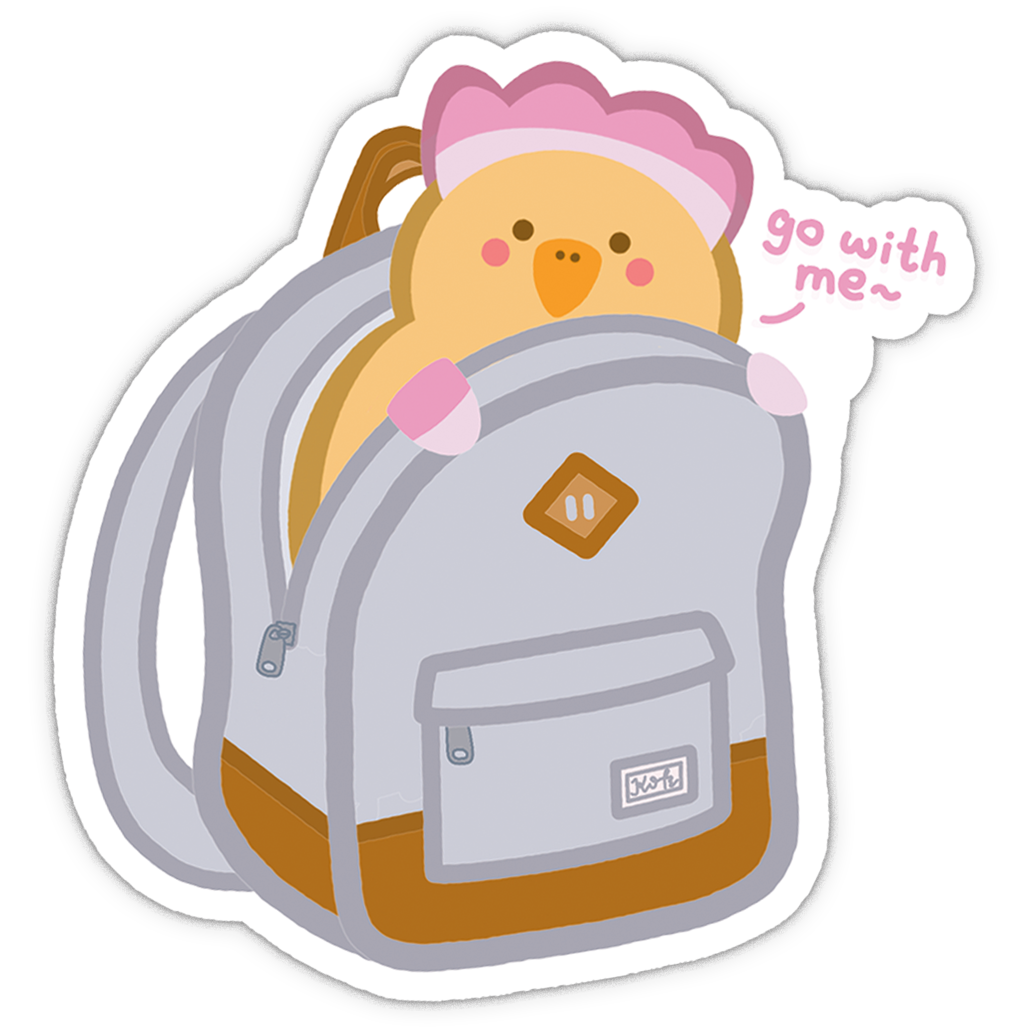 Kokkok Backpack Vinyl Sticker
