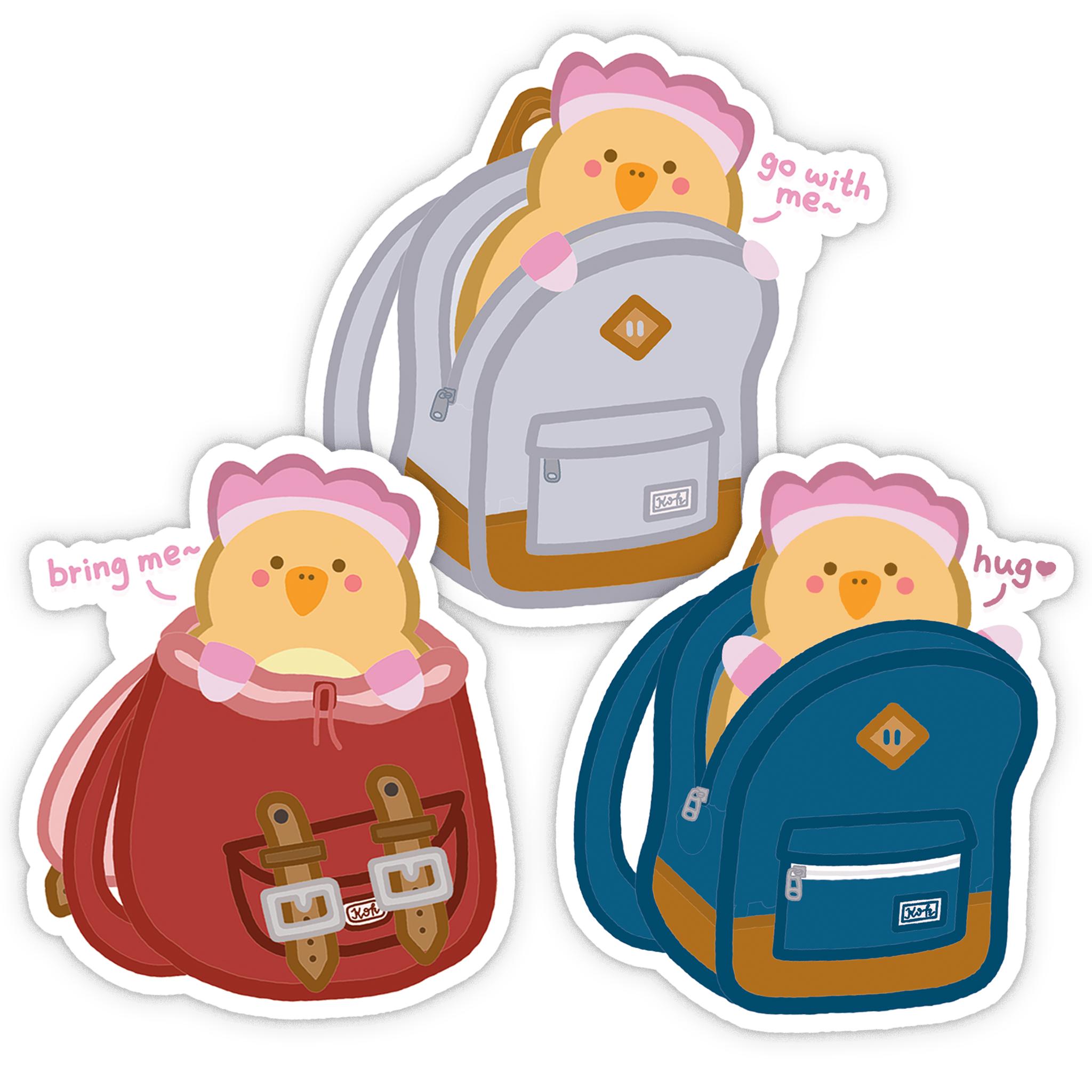 Kokkok Backpack Vinyl Sticker