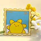 Sun Gold Vinyl Sticker