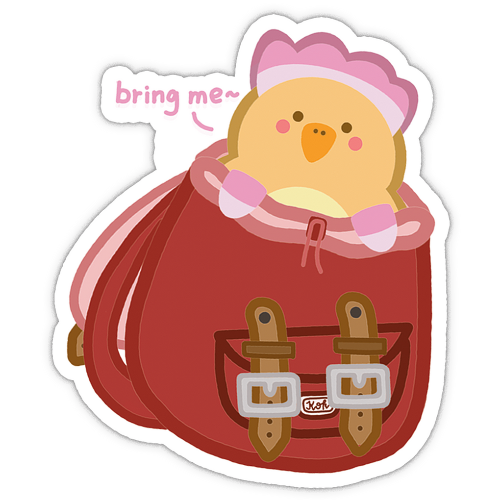 Kokkok Backpack Vinyl Sticker