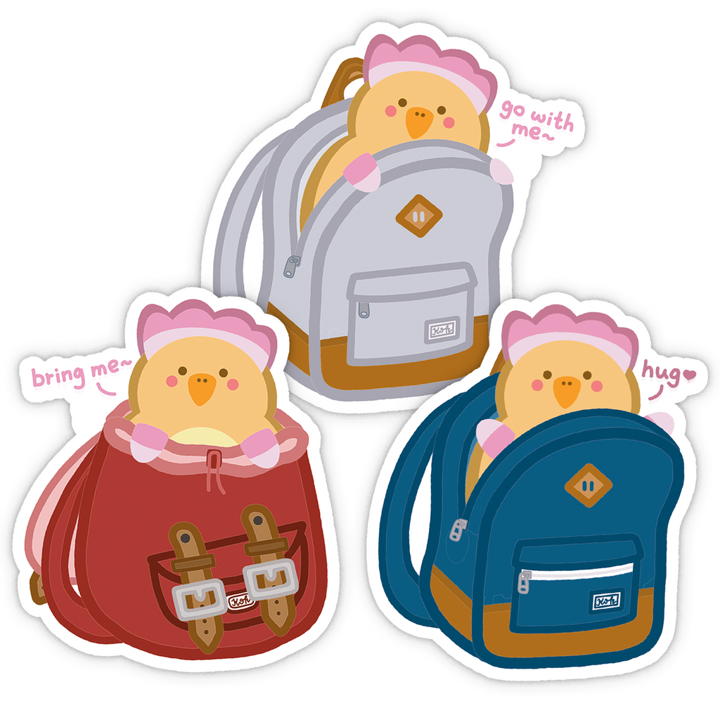 Kokkok Backpack Vinyl Sticker