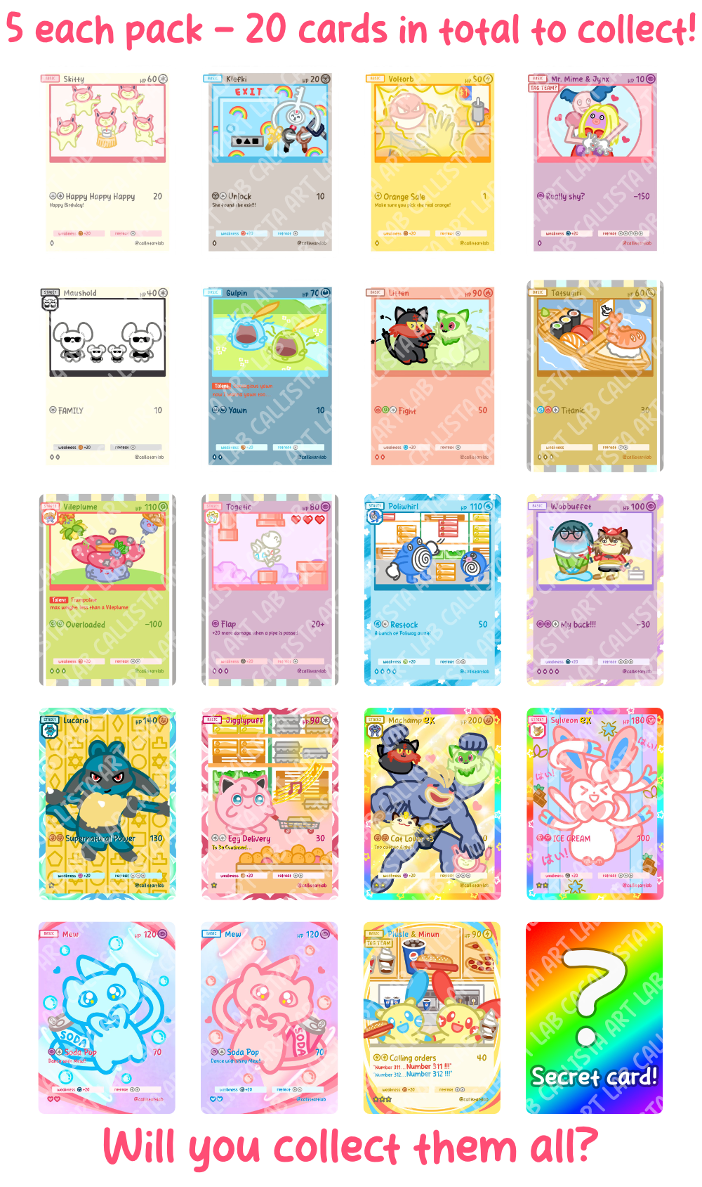 Cardco Market Card Pack