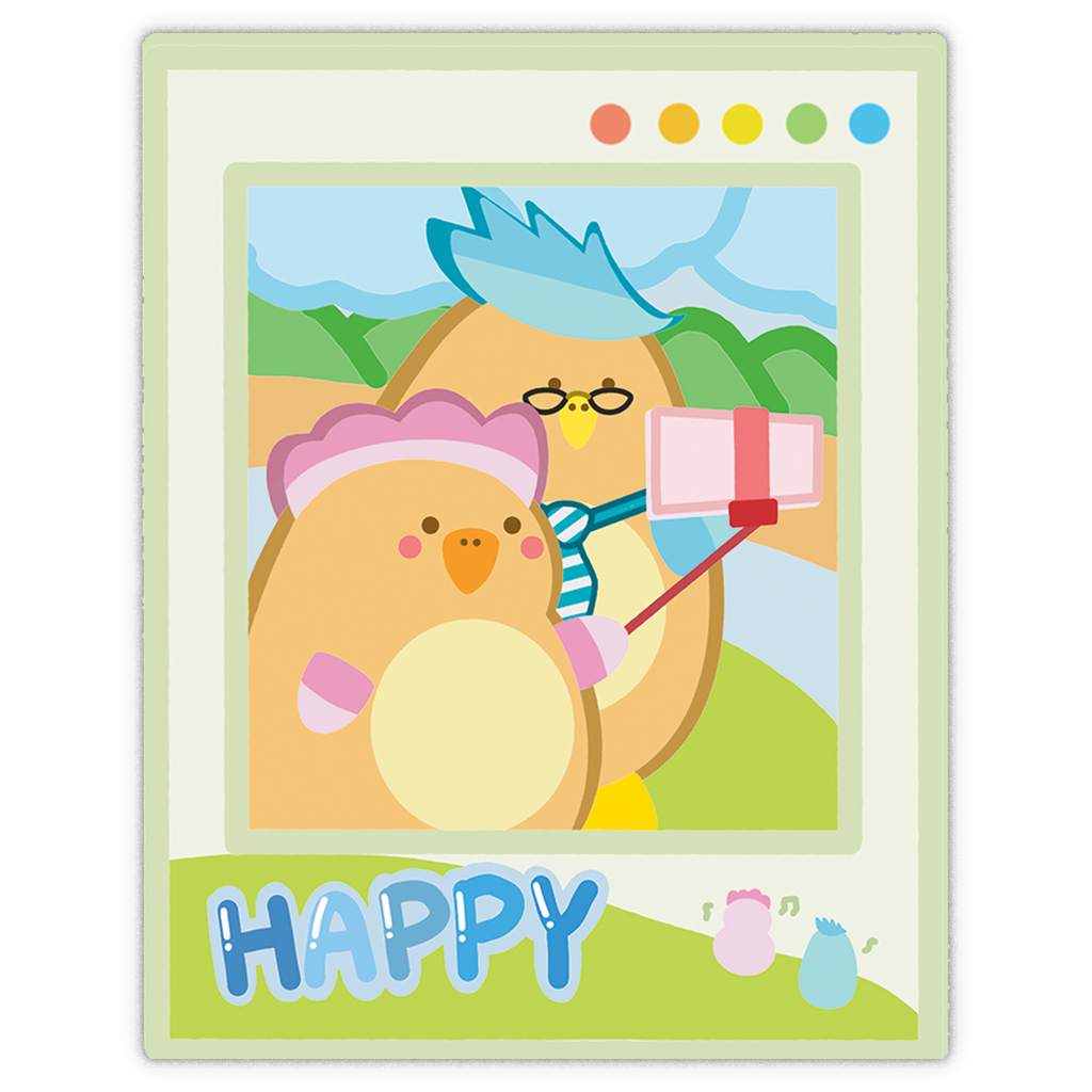 Polaroid Vinyl Sticker