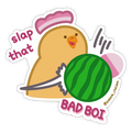 Slap That Bad Boi Vinyl Sticker
